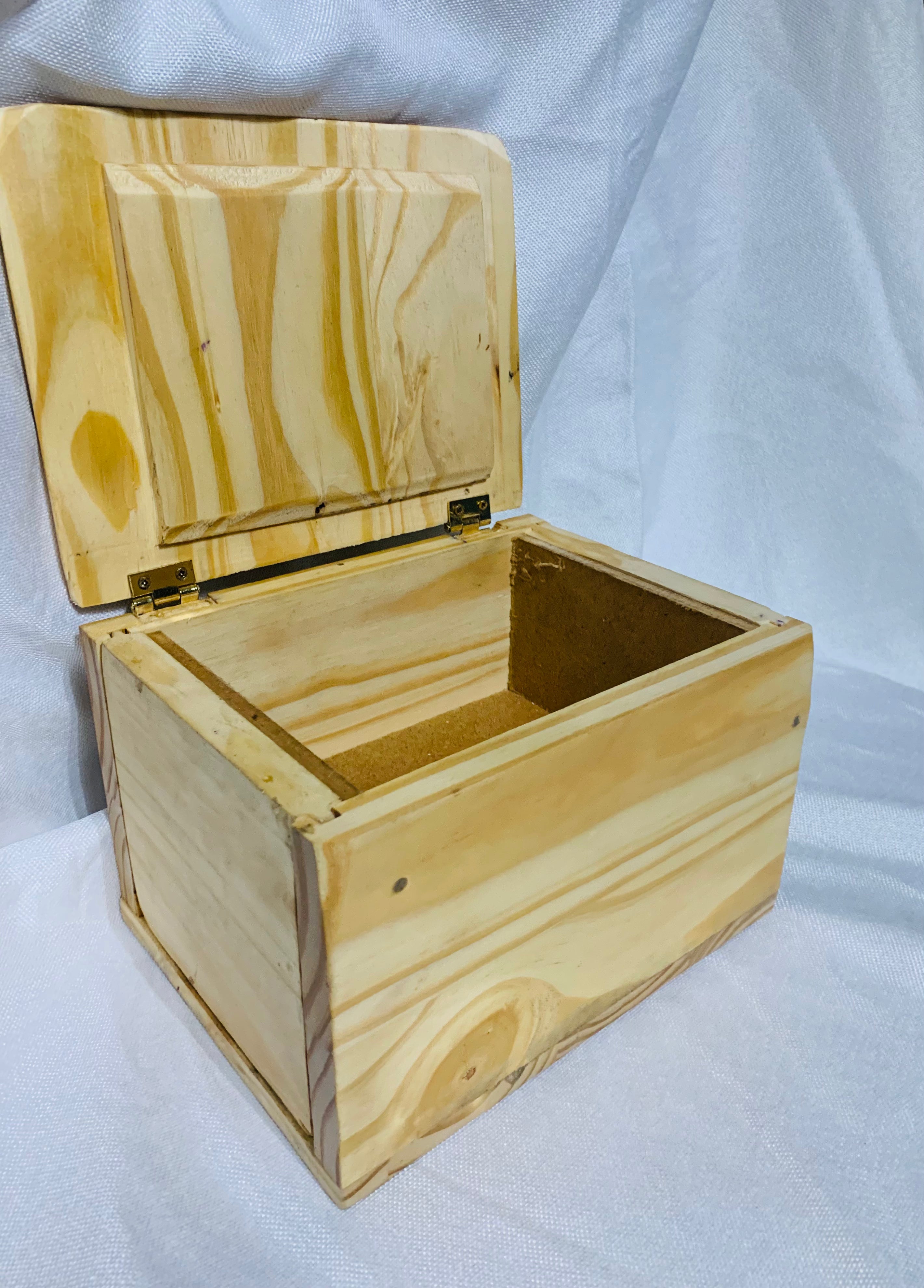 Secret Compartment Wood Box